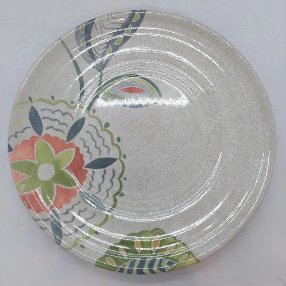 Crate and Barrel Melamine Salad Dessert Plate 8.5